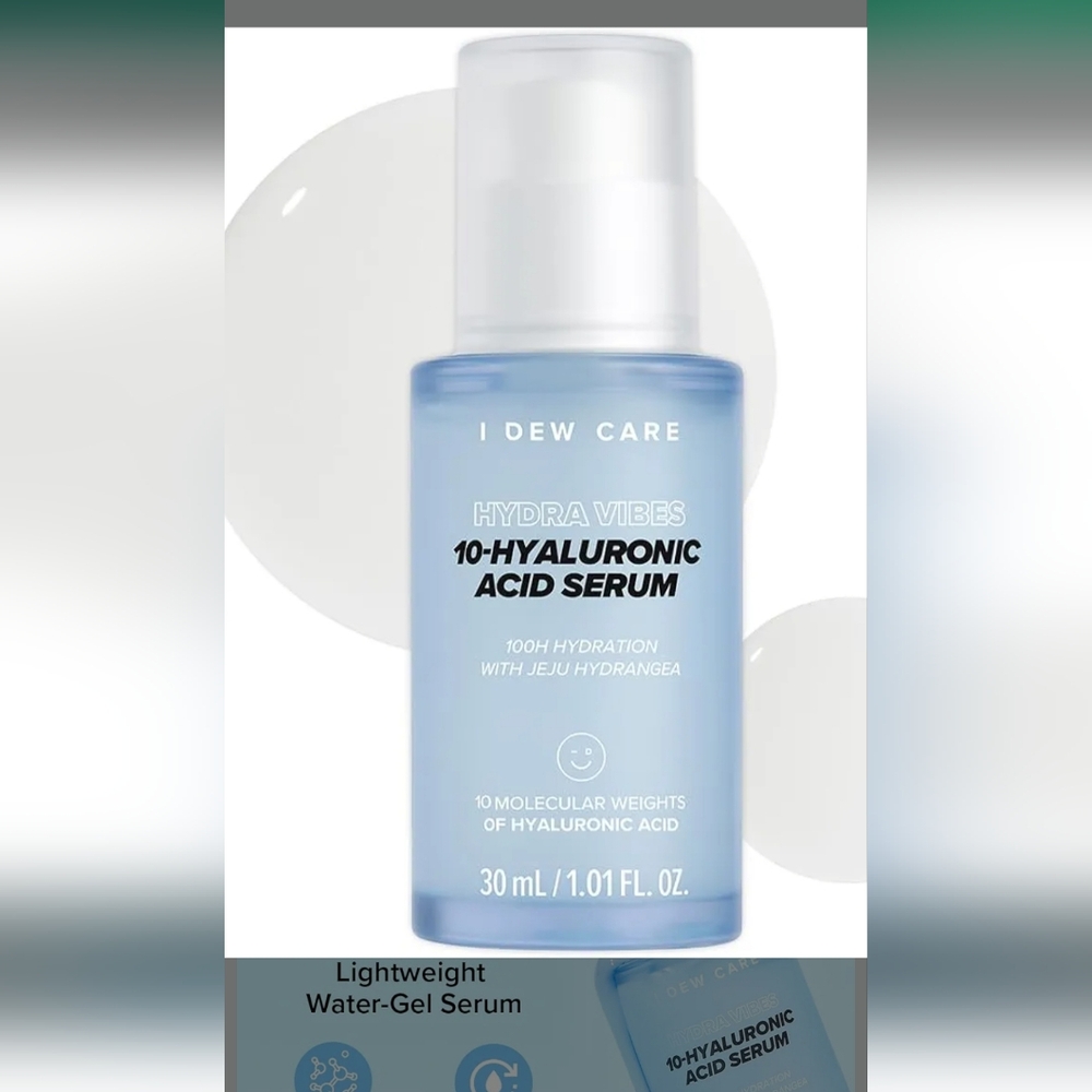 I DEW CARE Hyaluronic Skincare -‎ Hydra Vibes 10-Hyaluronic Acid Serum